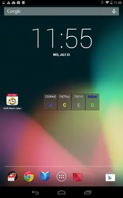 Shift Work Calendar android App screenshot 3